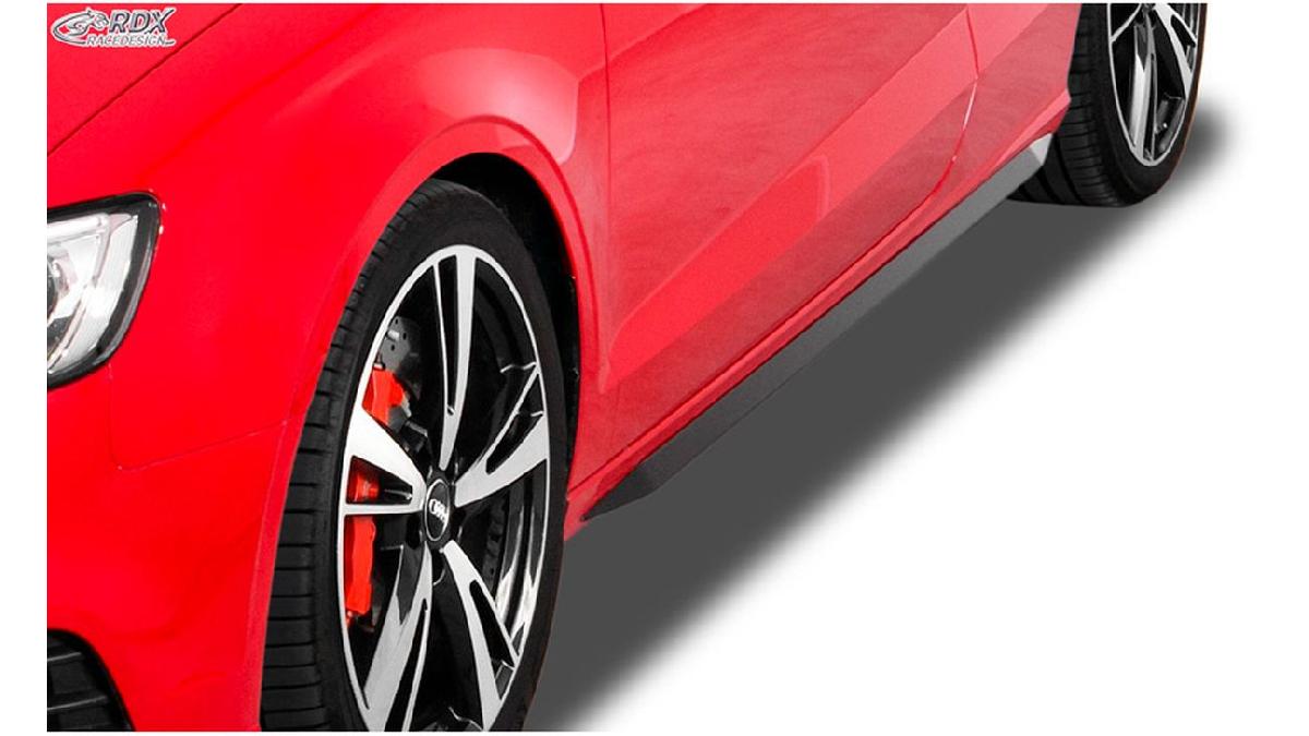 Jupes+lat%C3%A9rales+%27Slim%27+sur+mesure+pour+Audi+A3+%288V7%29+Cabrio+2013-+%28ABS+noir+luisant%29